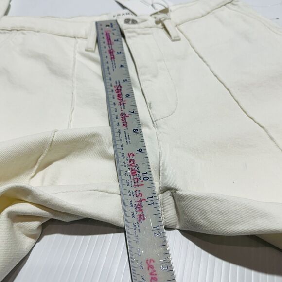 FRAME The Extreme Trouser Women's 26 Natural Clean Denim Flare Leg Jeans NWT - Picture 10 of 11